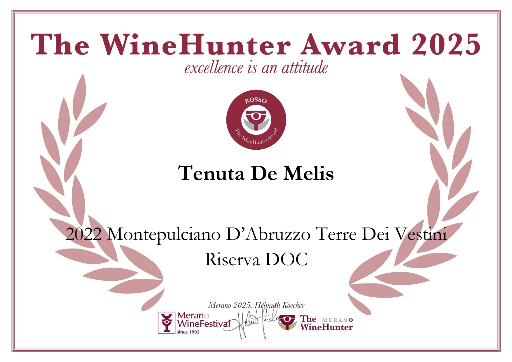 Tenuta De Melis - 2022 Montepulciano D’Abruzzo Terre Dei Vestini Riserva DOC_page-0001